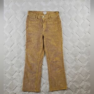 J. Crew Demi Boot Crop Pant in corduroy Womens 26 Cowgirl Rodeo